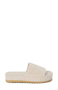 Beach by Matisse Women's Del Mar Sandal in white - women's sandal - detail view