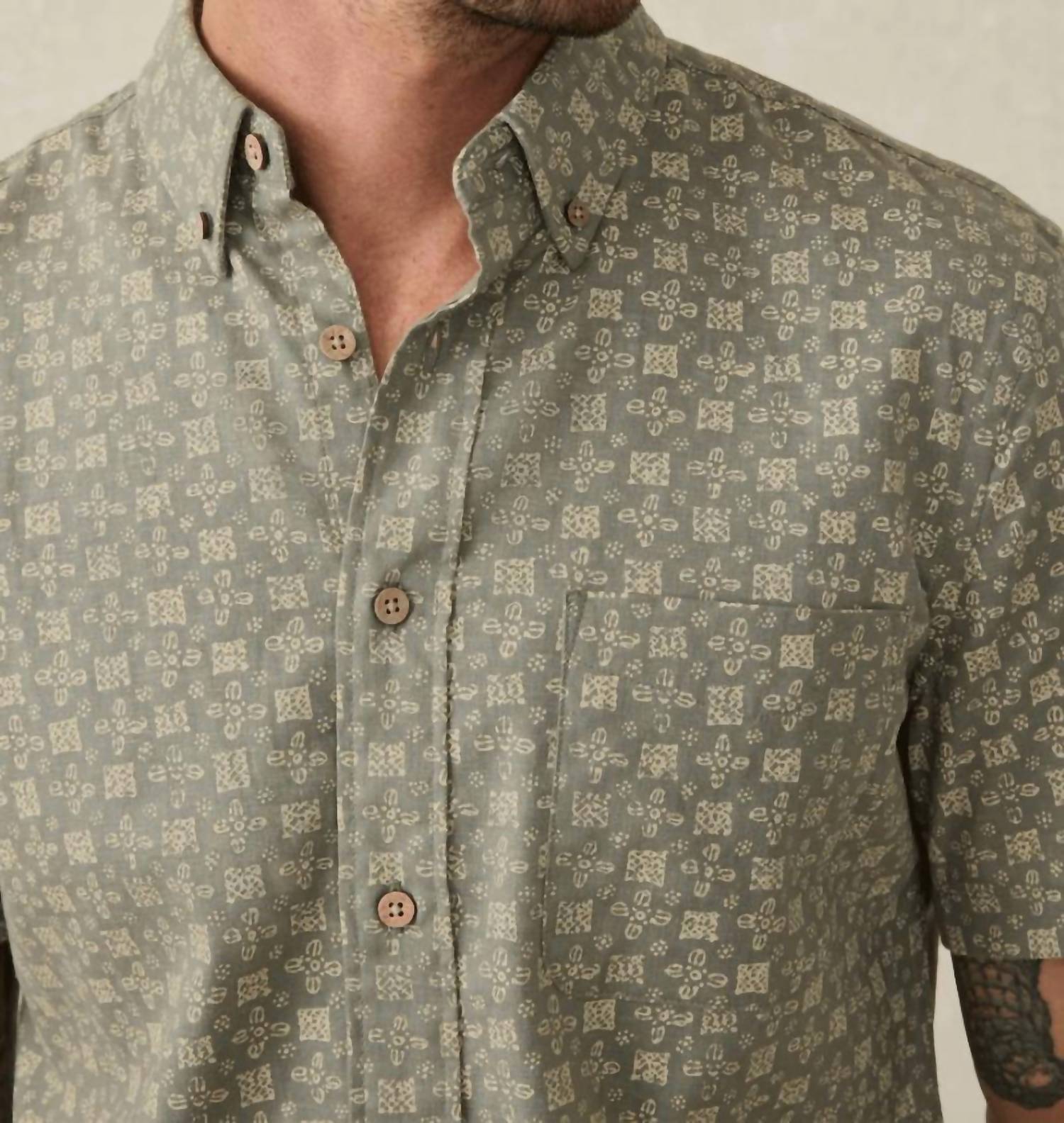 Faherty - Short Sleeve Breeze Shirt