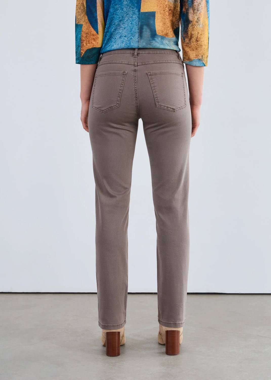 Fdj - Christina Straight Leg Denim Pants