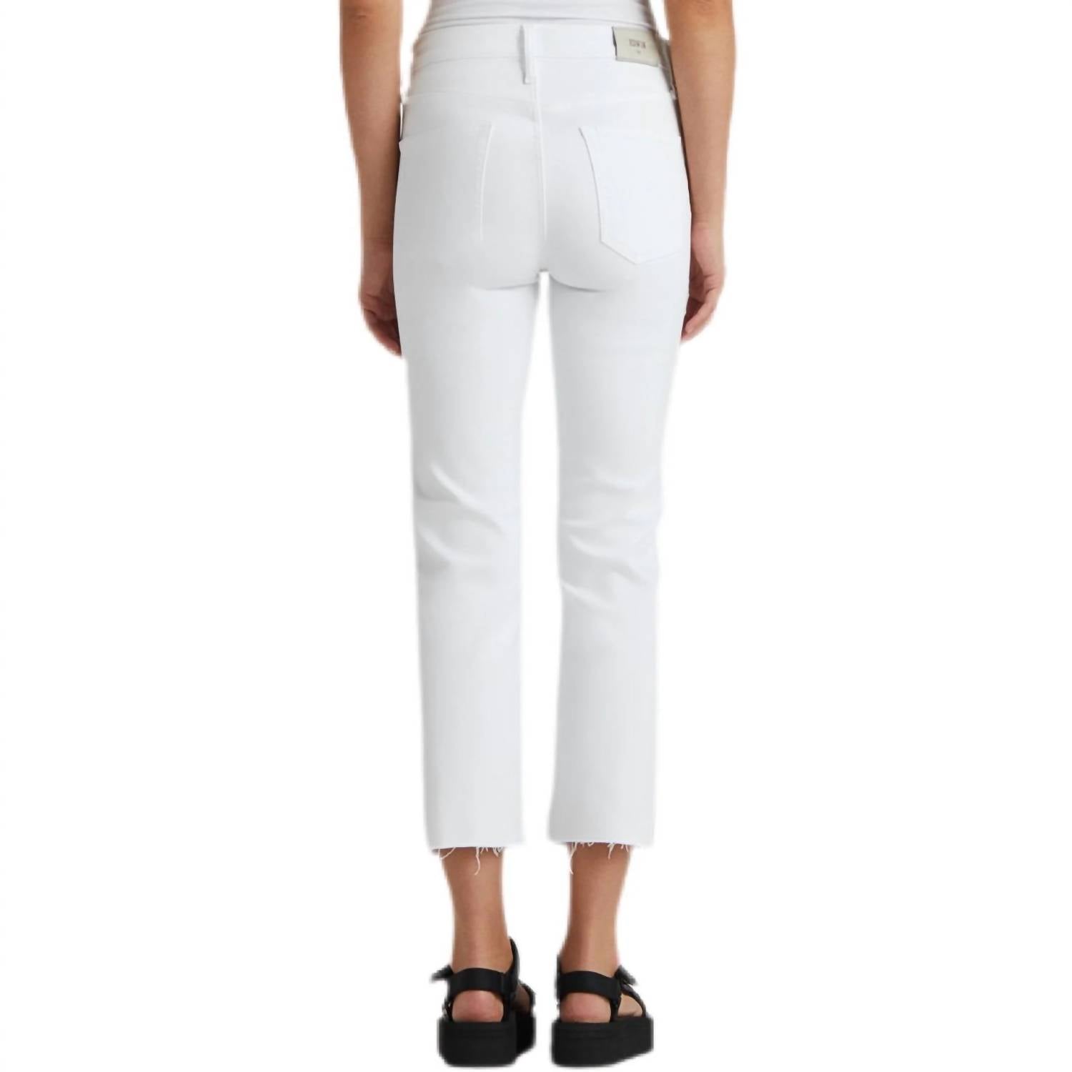 Edwin - Bree Crop Straight Mid Rise Jeans