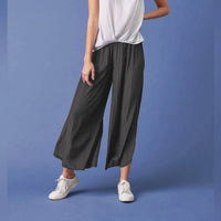 Lola & Sophie - Jersey Waistband Wide Leg Pants