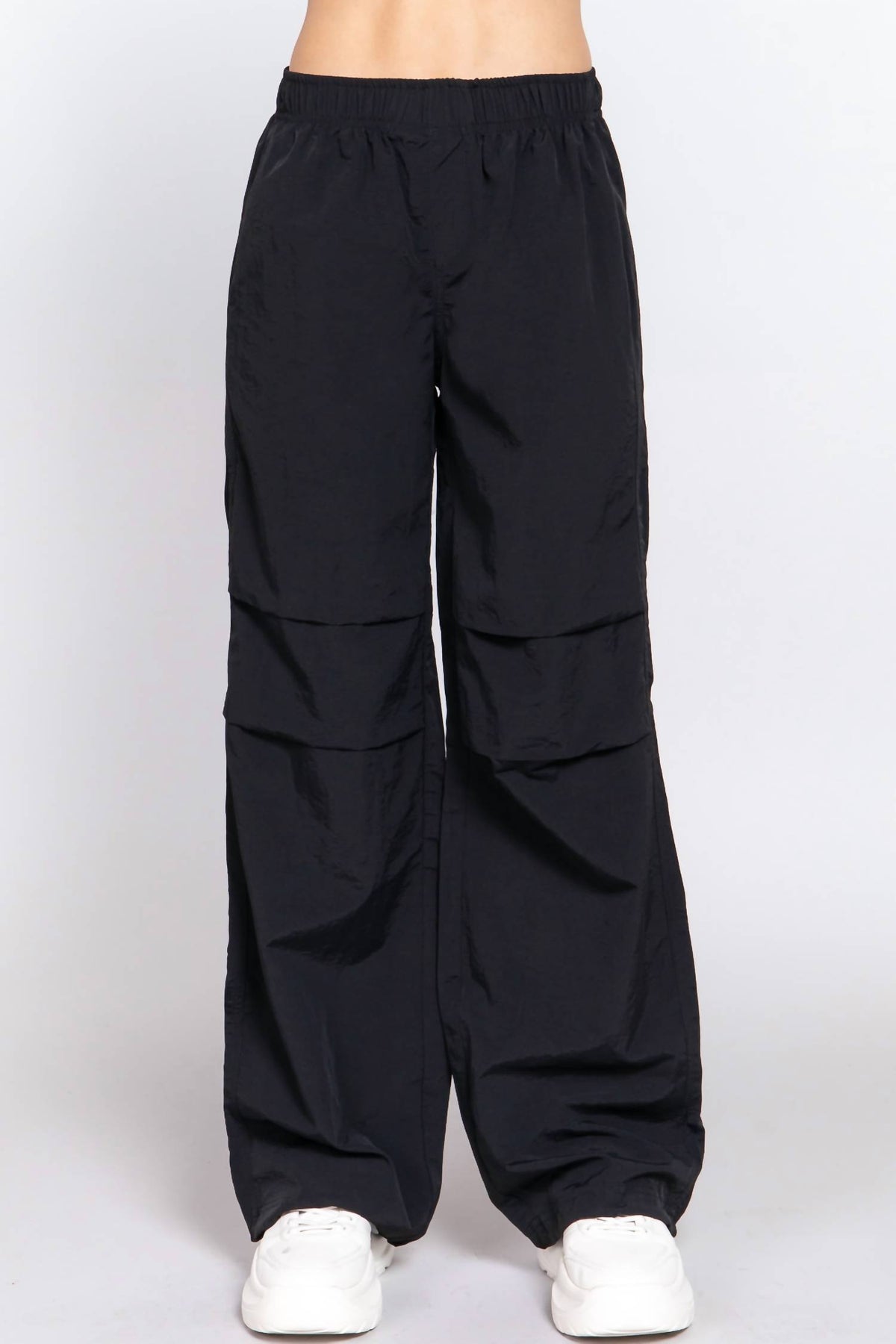 Active Basic - Elastice Waist Parachute Pants