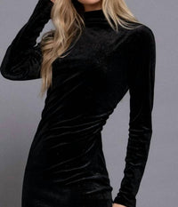 Active Basic - Glitter Velvet Long Dress