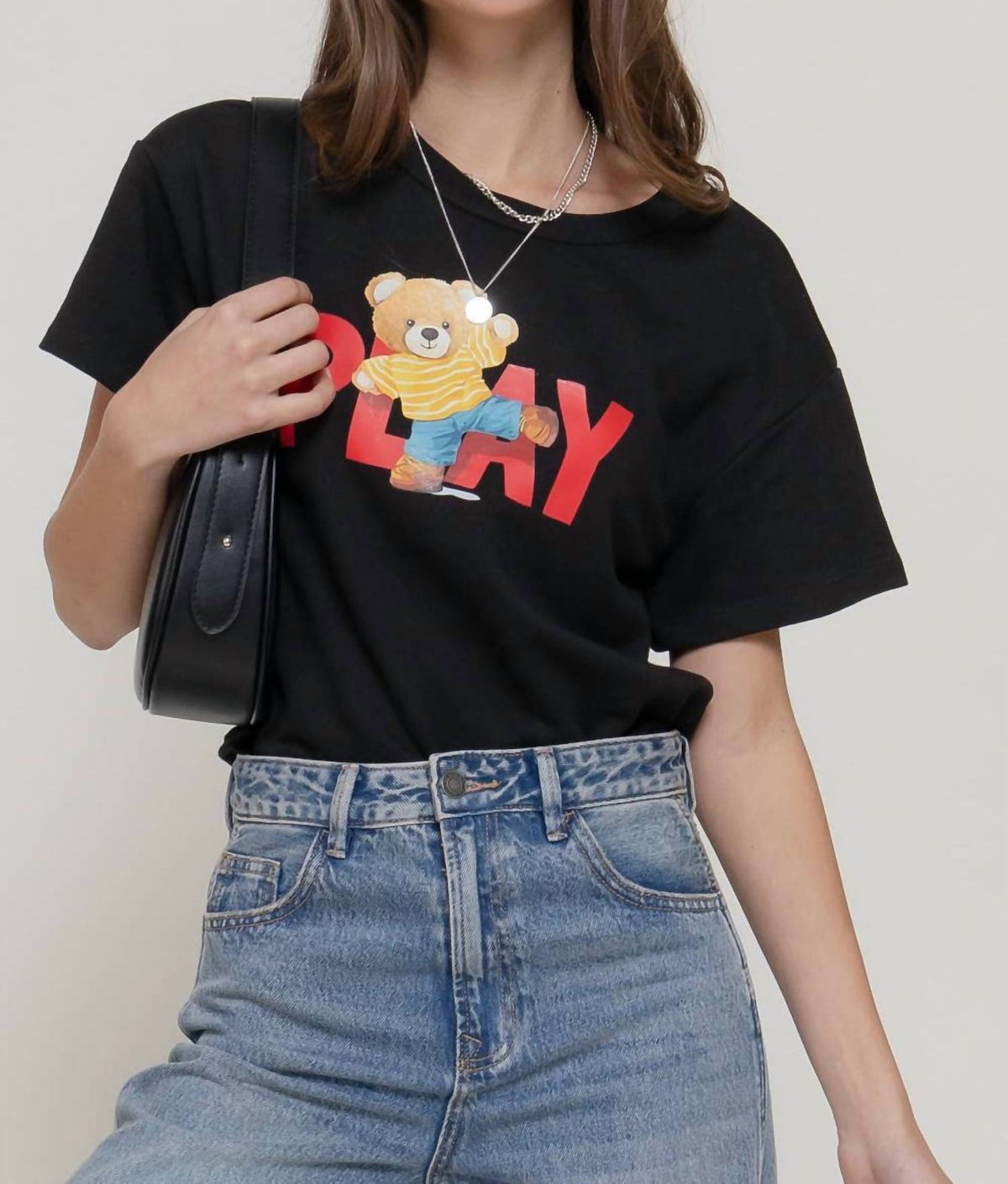 Active Basic - Short Sleeve French Terry Short Top