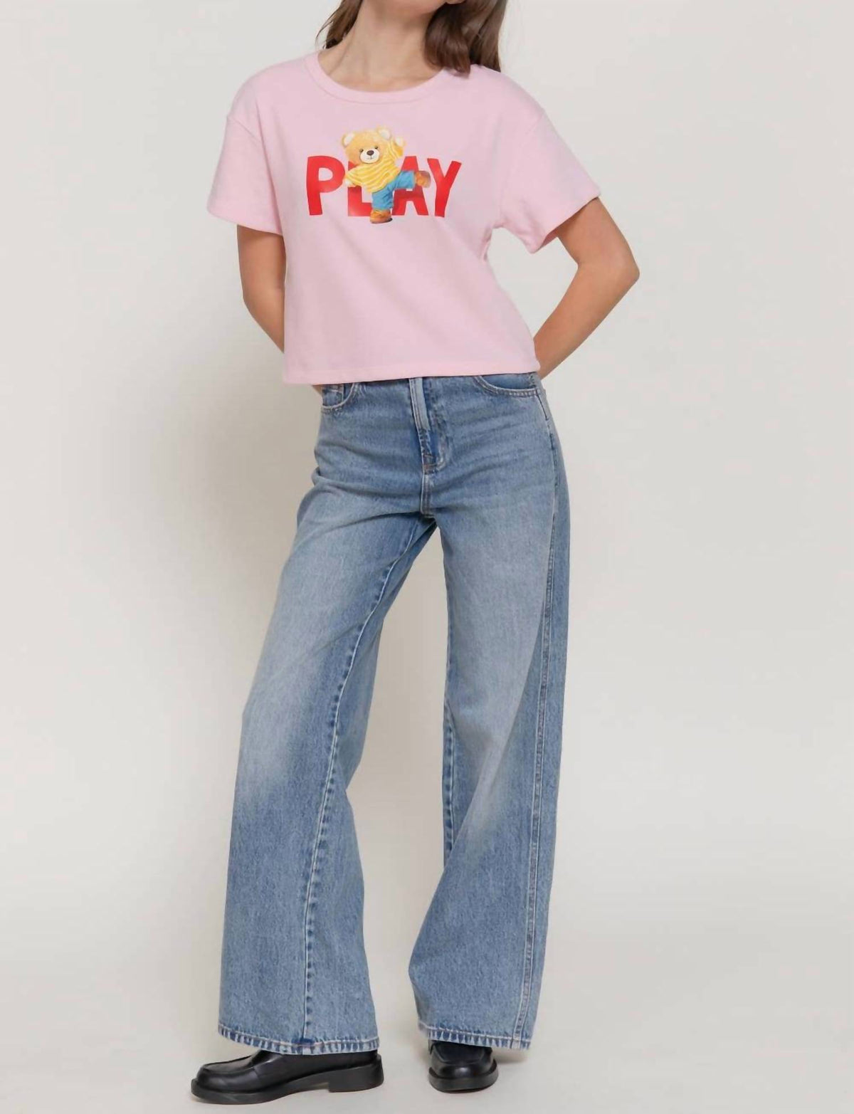 Active Basic - Short Sleeve French Terry Short Top