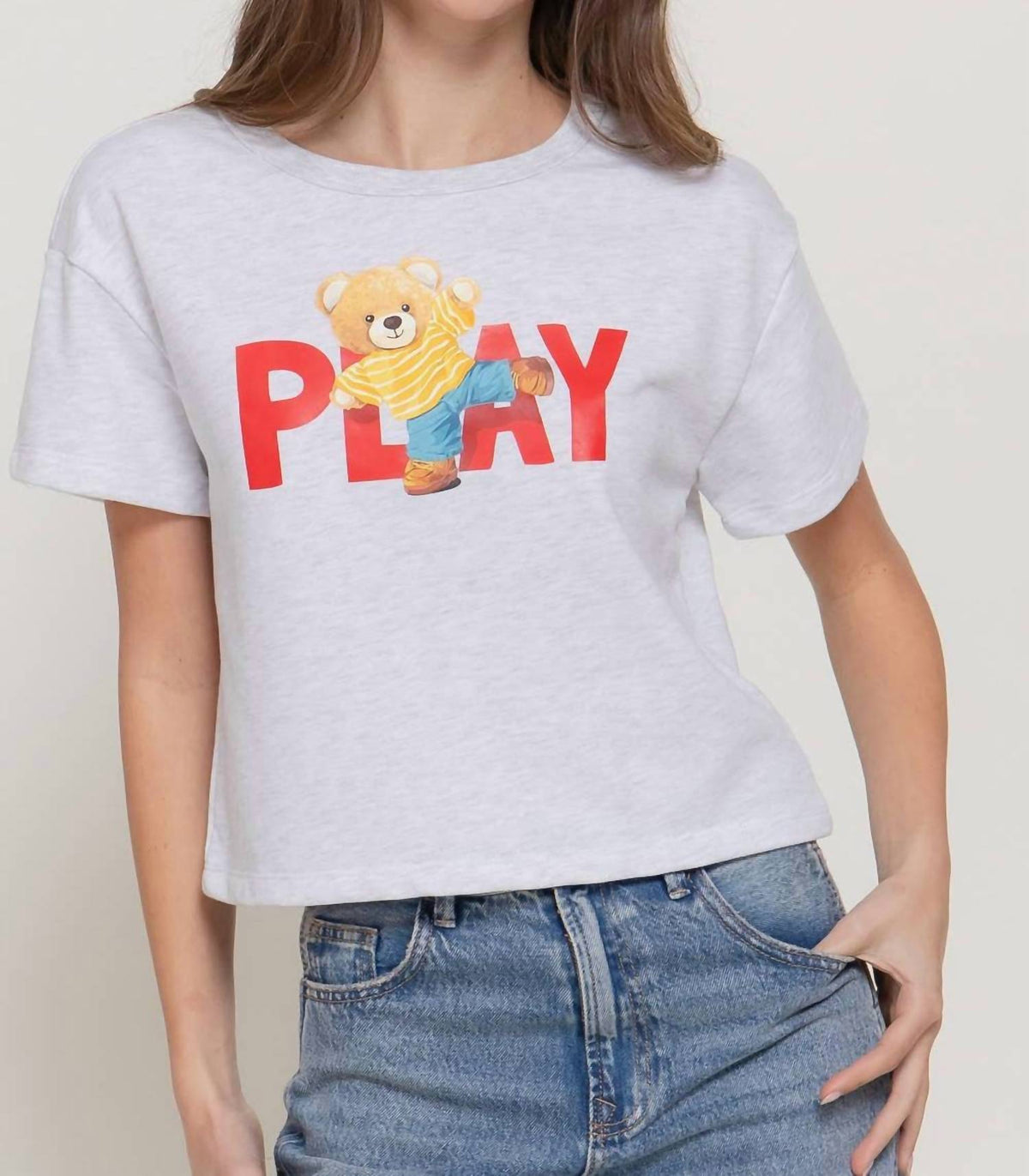 Active Basic - Short Sleeve French Terry Short Top