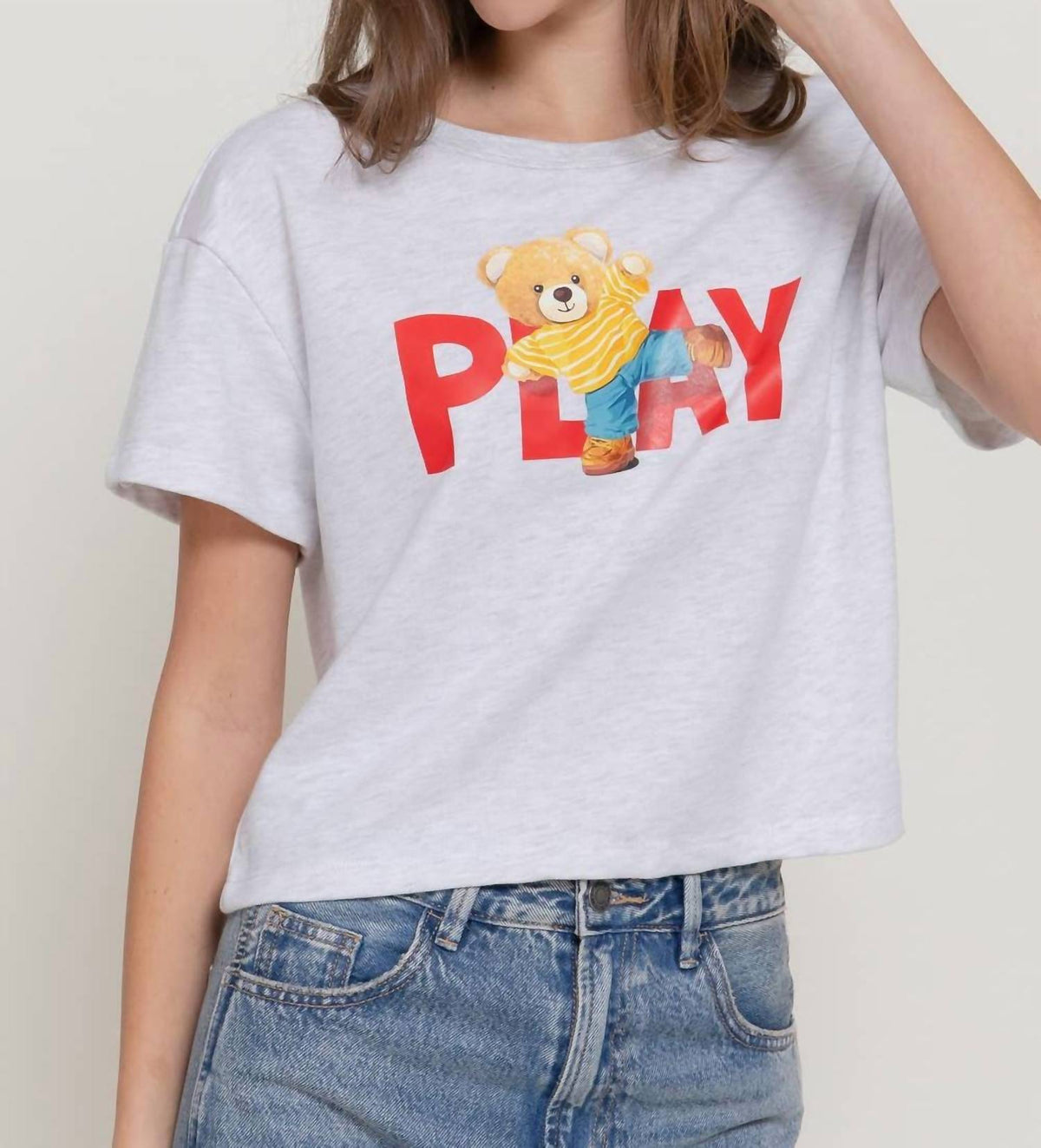 Active Basic - Short Sleeve French Terry Short Top