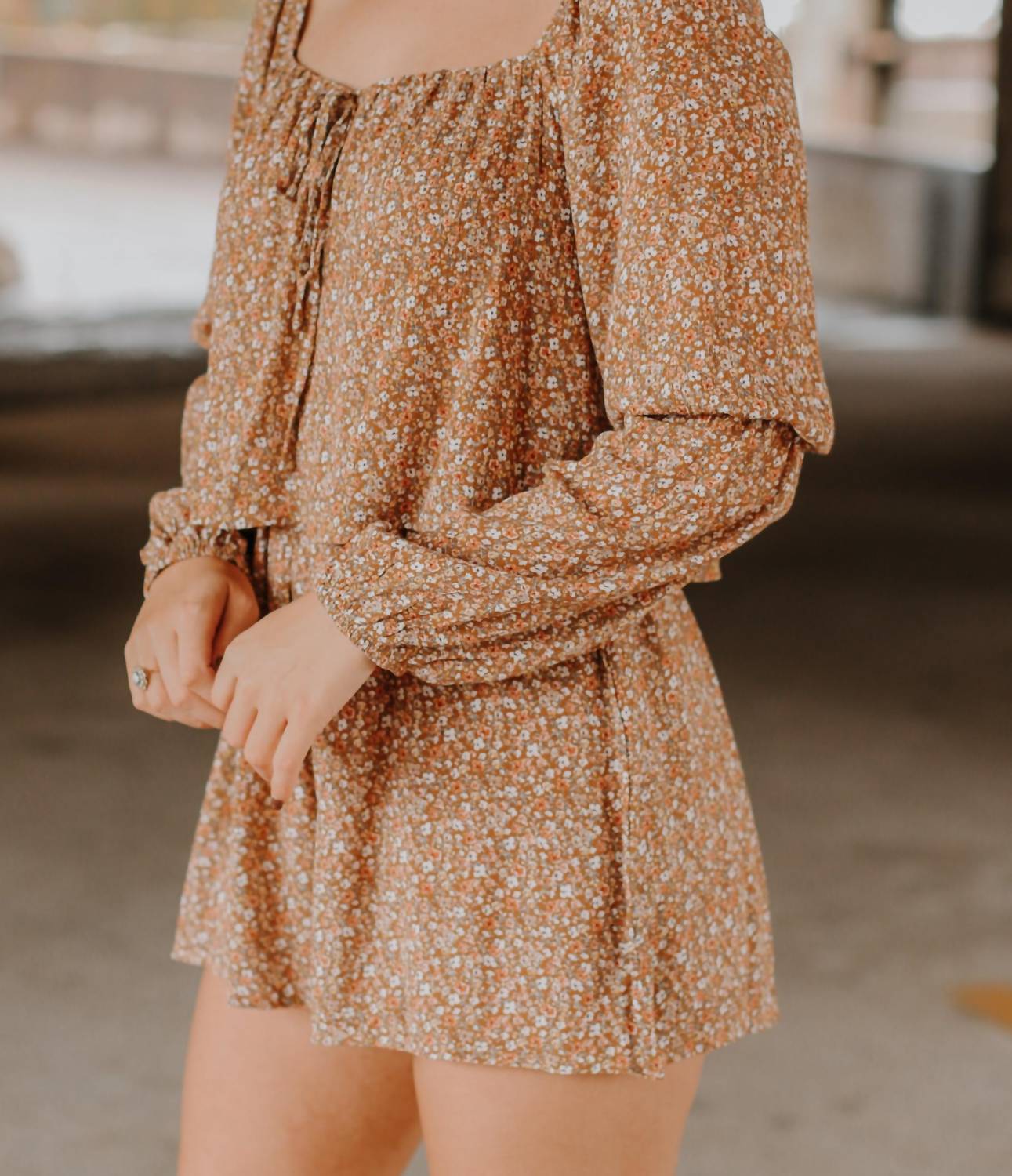 Le Lis - Read My Mind Floral Romper