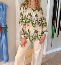 B-Yu - Lightweight Garden Blouse