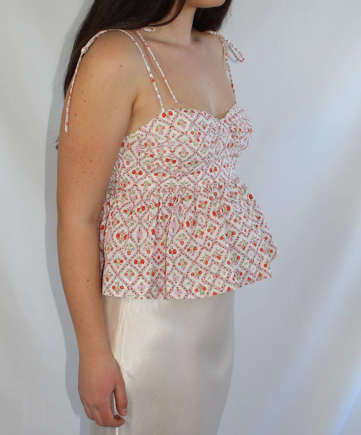 Jacquie The Label - Picnic Day Bustier Tank