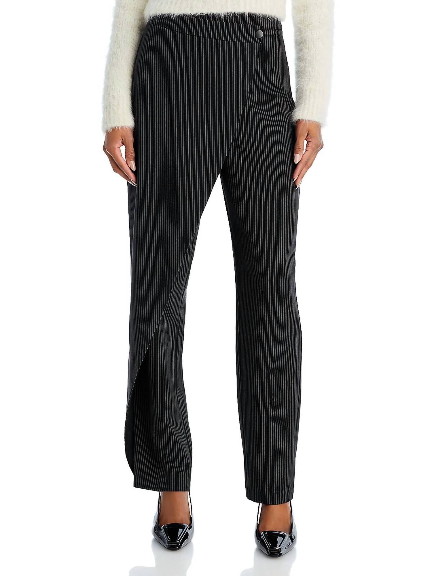 Lucy Paris - Striped Asymmetrical Pants