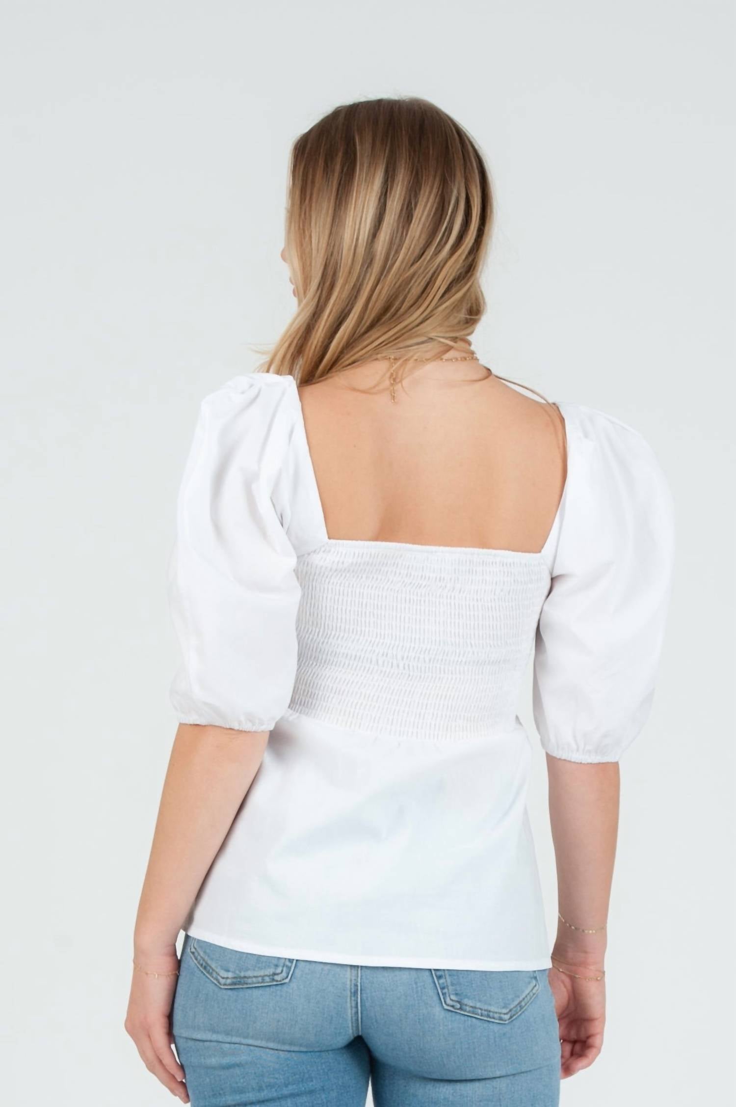 Lucca - Poplin Blouse