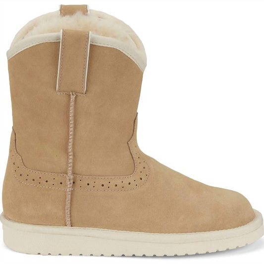 Justin - Women's Heidi Suede Shearling Boots
