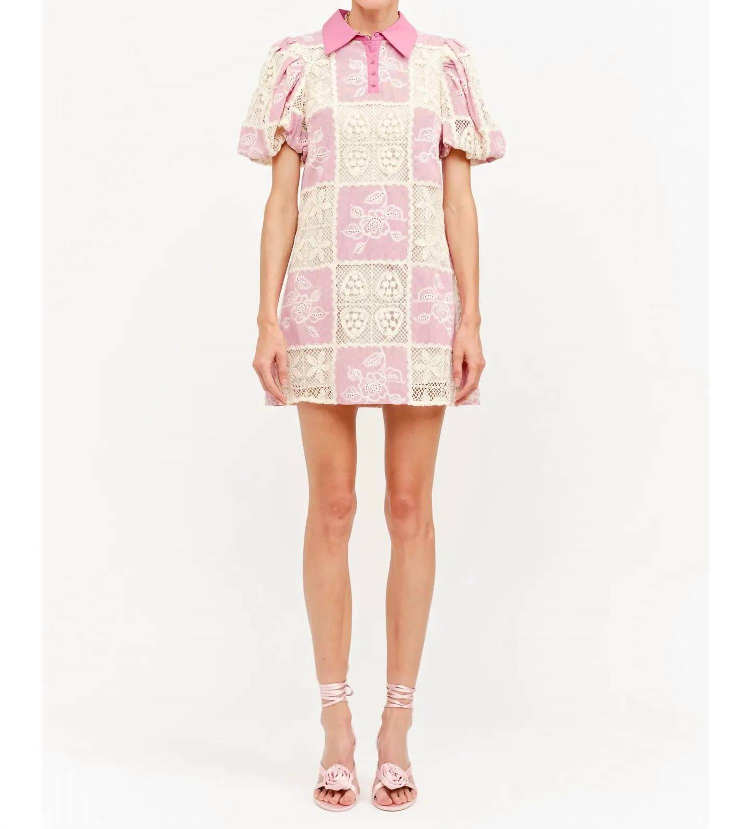 Sofie The Label - Carmine Crochet Dress
