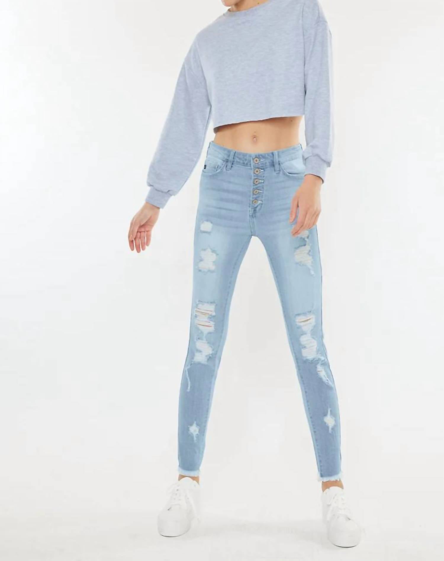 Kancan - Lola High Rise Super Skinny Jeans