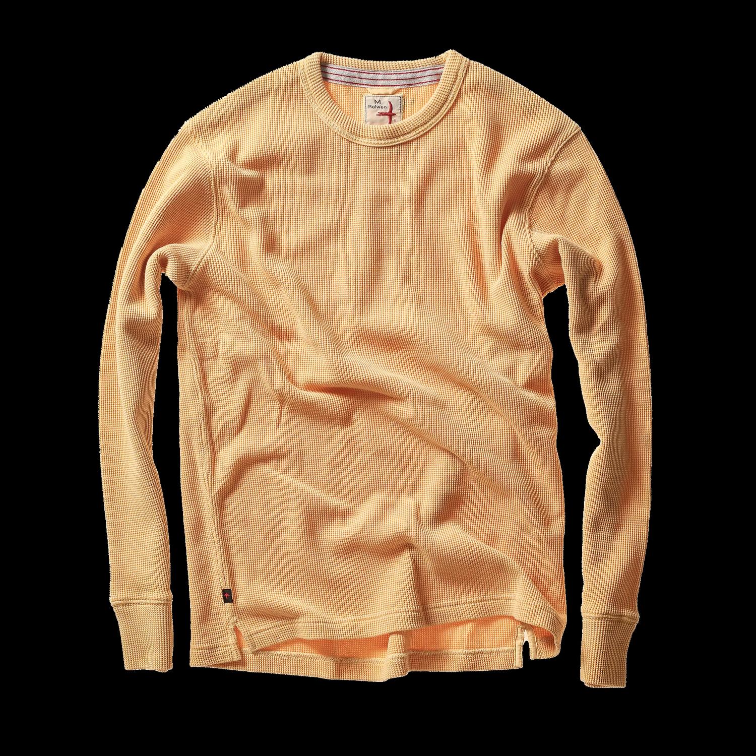 Relwen - Men's Waffle Crewneck Shirt