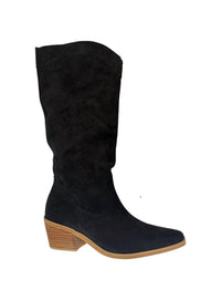 MiiM Women's Juliet Tall Boot in black - women's shoe - detail view
