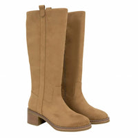Kensie - Women's Naya Knee High Zip Up Boots