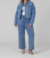Good American - Committed To Fit Button Down Jacket - Plus