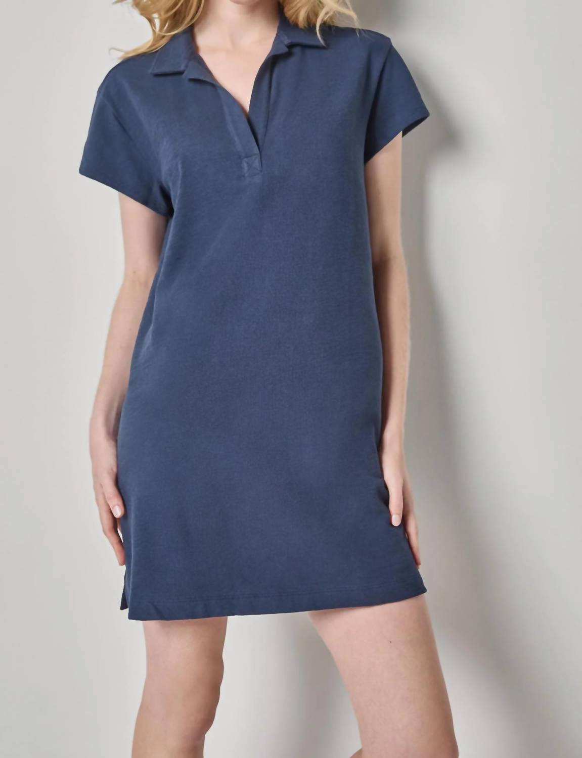 Lilla P - Textured Terry Tunic Dress
