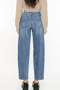 Kancan - Tessa High Rise Slim Barrel Jeans