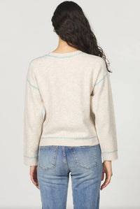 Another Love - Millie Crew Neck Sweater With Contrast Stitching