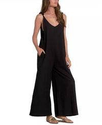 Elan - V-neck Wide Leg Jumper