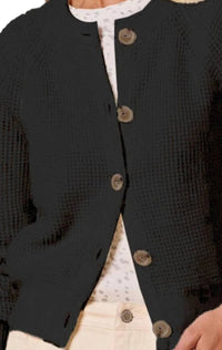 Nic + Zoe - Waffle Tuck Cardigan