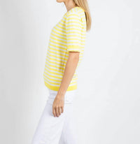 Leo & Ugo - Athena Crewneck Stripes Sweater