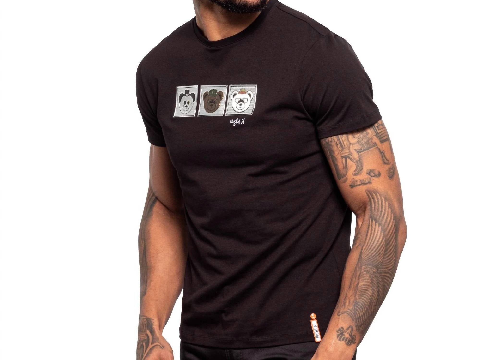 Eight X - Three Bears Graphic T-shirt