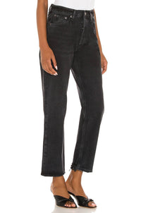 Agolde - Lana Crop Mid Rise Vintage Straight Jeans
