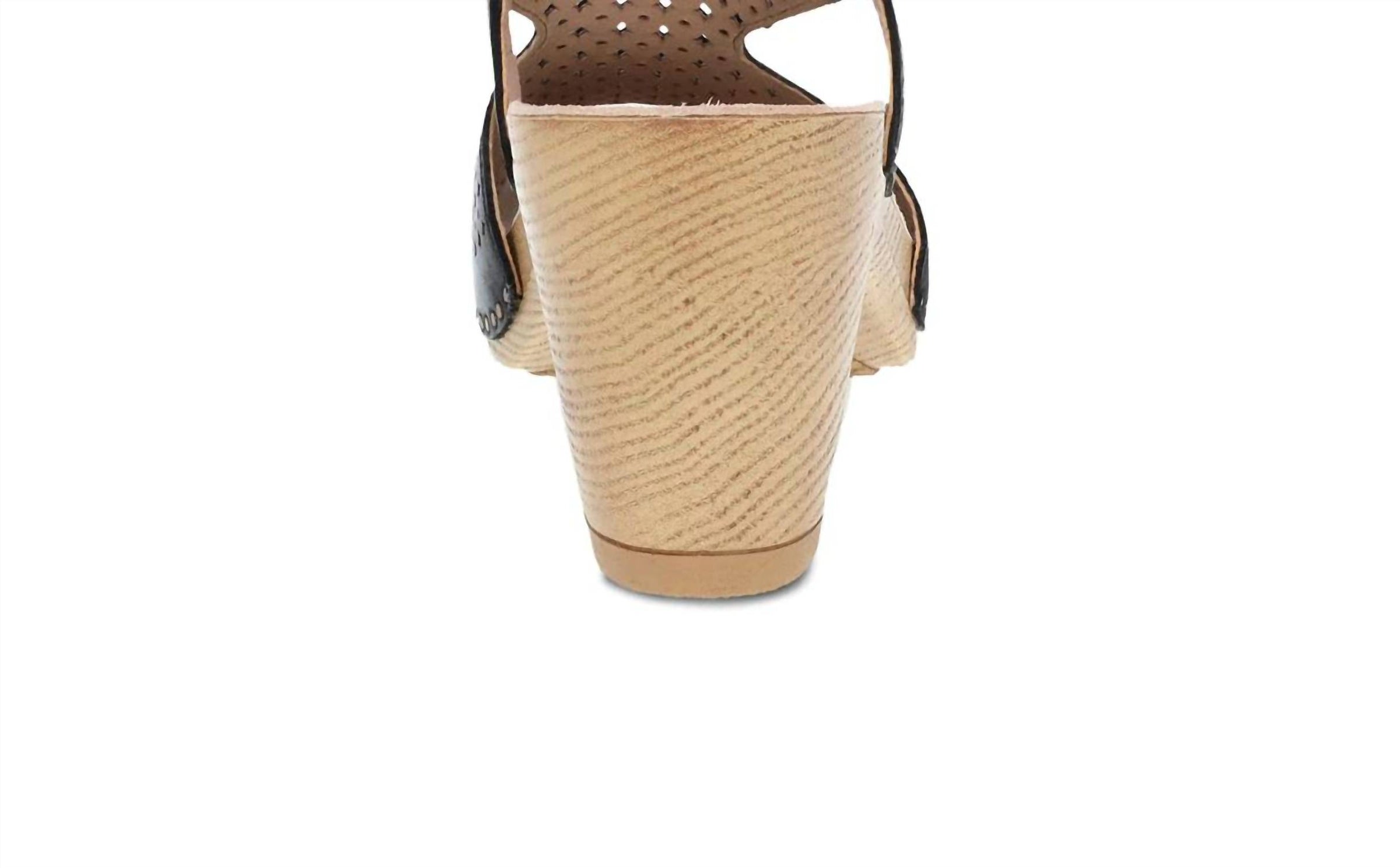 Dansko - Women's Teagan Peep-toe Heel Sandal
