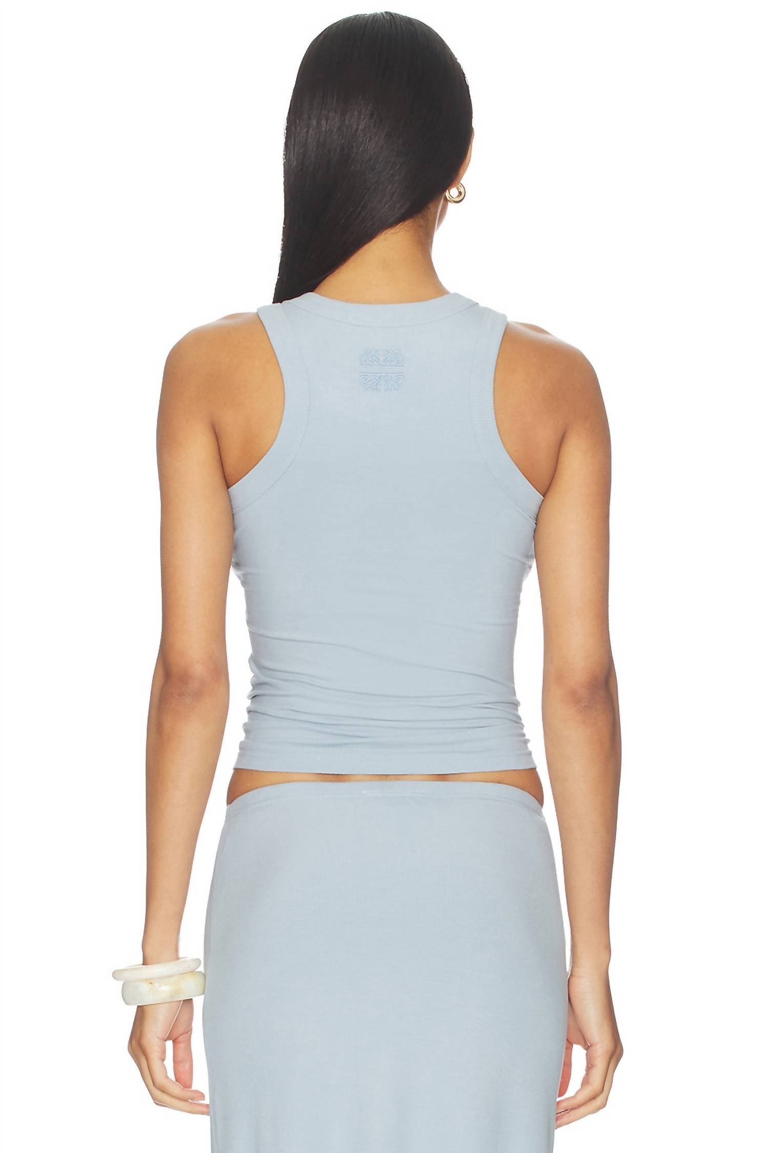 Never Fully Dressed - Sol Ribbed Tank Top