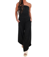 Wasabi + Mint - Women's Sandy Shores Linen Tube Top