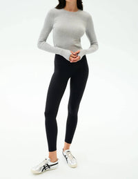 Splits59 - Louise Rib Long Sleeve Crop Tee