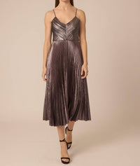 Gilner Farrar - Indie Pleated Cami Midi Dress