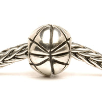 Trollbeads Pentanque Sterling Bead in silver - women's jewelry - detail view