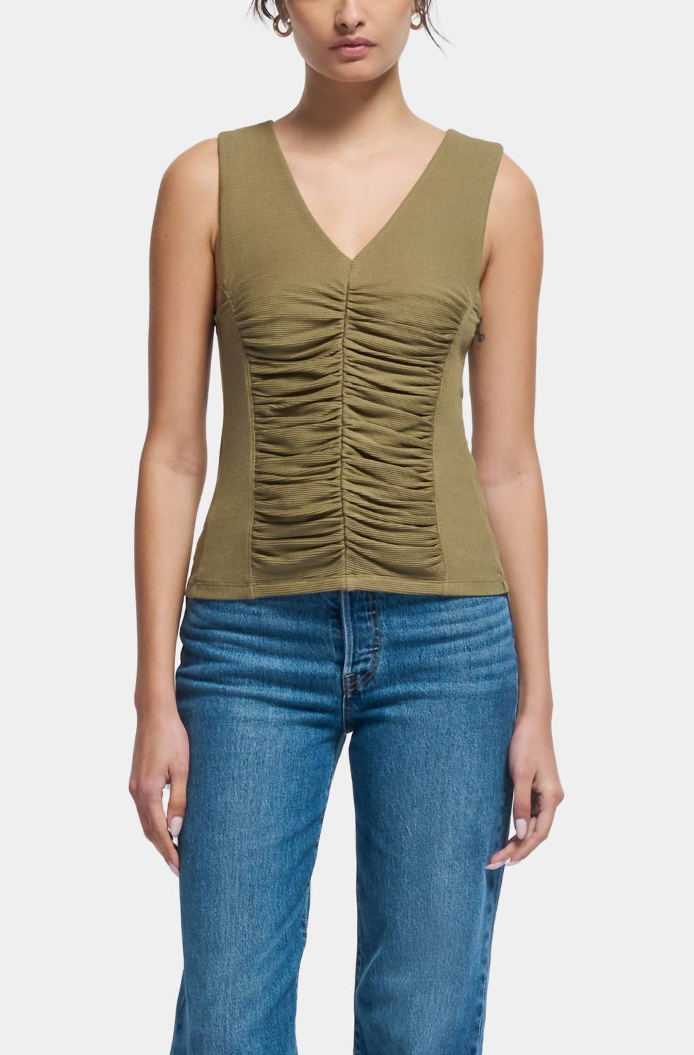 Nation Ltd - Tara V-neck Tank Top