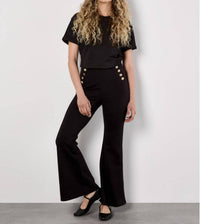 Apricot - stretch flare trouser