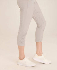 Wearables - Aksana Whisper Stretch Ruched Slim Pant