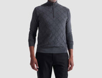 Bugatchi Uomo - Textured 1/4 Zip Sweater