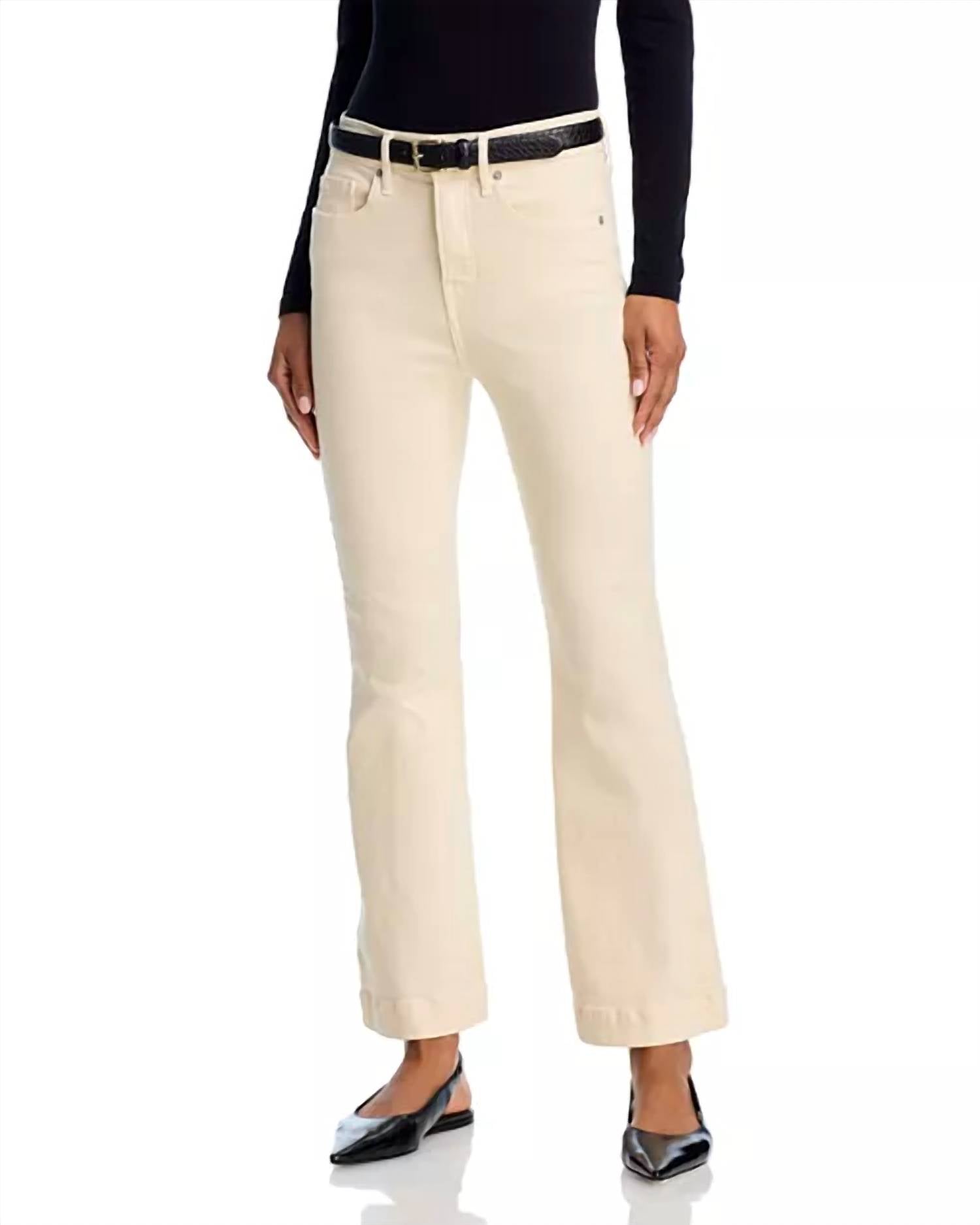 Veronica Beard - Carson High Rise Ankle Flare Jeans