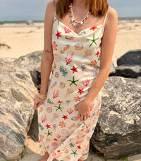 Mainstrip - Women's The Coral Cove Slip Maxi Dress