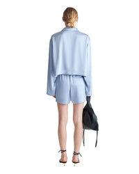 Nanushka - Dylla Silk Shorts