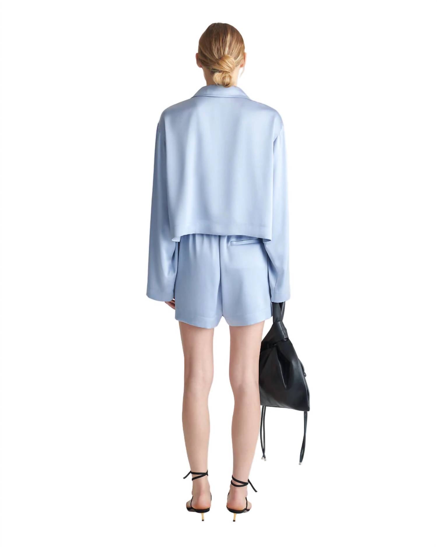 Nanushka - Dylla Silk Shorts