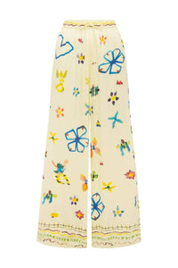 Alemais - Sidi Silk Palazzo Pant