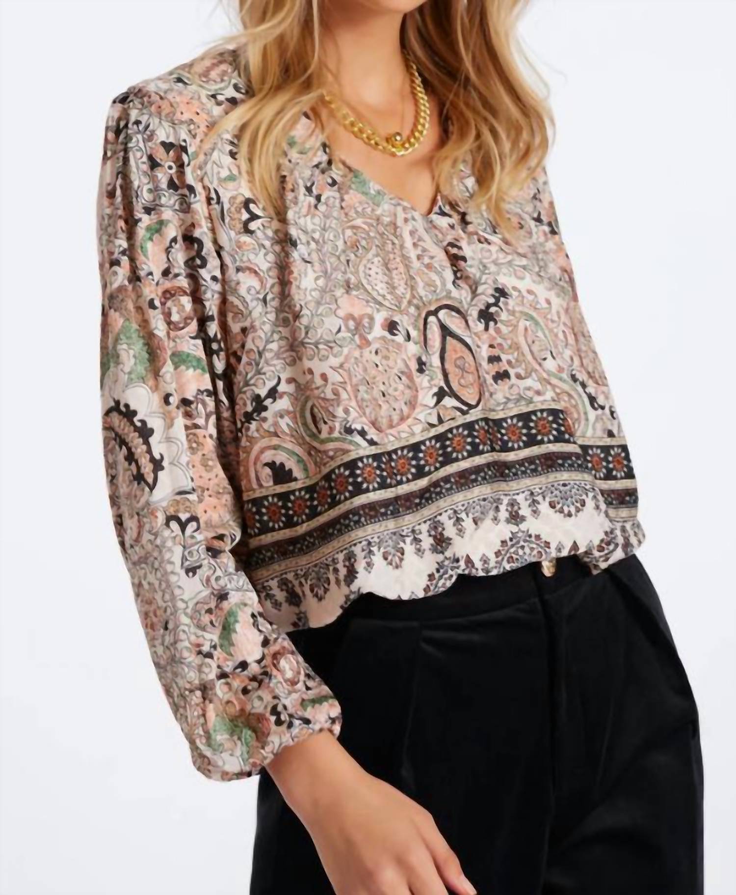 Bishop + Young - Maude Bubble Sleeve Top