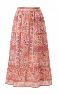 Cleobella Women's Elie Ankle Skirt in dahlia - women's skirt