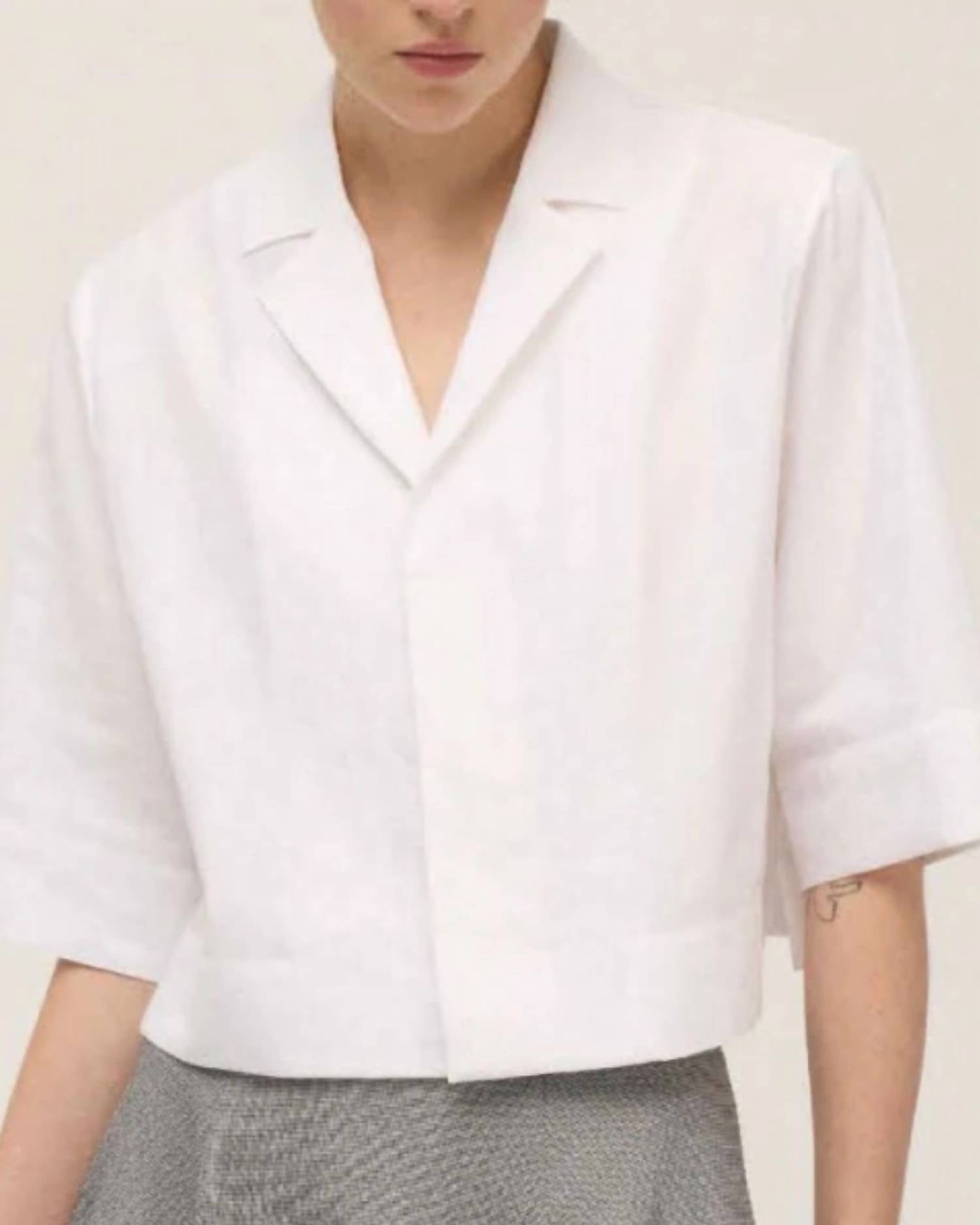 Ottod'Ame - Notch Lapel Shirt
