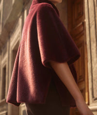 Joseph Ribkoff - Bonded Faux Fur Suede Boxy Jacket
